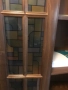 Масивен много красив и запазен бюфет-витрина, снимка 4