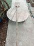 Стара дървена лопата за пещ или декорация