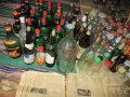 Бутилки с винтови и пластмасови капачки и с тапи разнообразни в отлично състояние, снимка 11