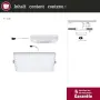 Вграден LED панел Paulmann Veluna VariFit 14W 3000K IP44 215x215 мм, снимка 5