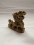Сувенир малка статуетка китайски дракон в бронзов цвят, снимка 4