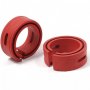 Буфери за пружини, подложки за пружини, 27/10/131мм, червен, снимка 4