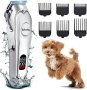 Нов комплект за подстригване на кучета акумулаторна самобръсначка тример , снимка 1 - За кучета - 42491238