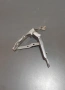 Панта на капака дясна сребриста за Subaru Legacy (2003-2009) , снимка 2