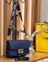 Дамска чанта с дълга дръжка за през рамо Fendi - 3 налични цвята Код D1474, снимка 4