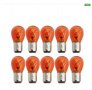 Крушка MAXXX LIGHT 12V PY21W оранжеви 10 бр. в кутия, снимка 1 - Аксесоари и консумативи - 31987380