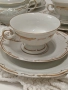 Винтидж порцеланов сервиз Wałbrzych – Полша (5 сета + захарница), снимка 3