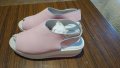 За любителите на розовия цвят - сандали естествена кожа , снимка 1 - Сандали - 37665768