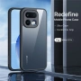 DUX DUCIS Aimo Прозрачен Калъф за Realme 16 Pro 5G - PC+TPU, 0.8mm защита, 1.2m SGS, REACH, Черен, снимка 4