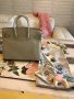 чанта Ермес Бъркин мини*HERMES BIRKIN 35 ETOUPE TOGO GOLD HARDWARE, снимка 10