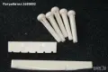 Комплeкт пинове, бридж и нек за акустична китара, снимка 2