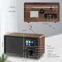 DAB+ и FM цифрово радио с Bluetooth от BIAOQINBO цветен дисплей , снимка 6