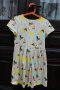 Лятна рокля на лимончета LC Waikiki размер 122-128/7-8г., снимка 1 - Детски рокли и поли - 37166028