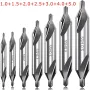 ANIMABG Комплект HSS централни свредла, 7 броя, снимка 7