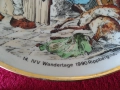 Колекционерска порцеланова чиния 14.IVV Wandertage 1990 Ruppberg. Pforzheim Германия., снимка 2