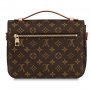 Кафява чанта Louis Vuitton Pochette код SG107, снимка 3