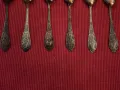 Винтидж посребрени лъжички за чай, СССР. , снимка 9
