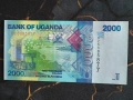 Банкнота - Уганда - 2000 шилинга UNC | 2021г., снимка 1