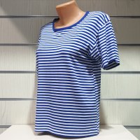 Нова дамска моряшка класическа тениска, Вискоза, снимка 6 - Тениски - 30499118