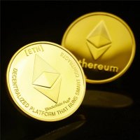 Монета Етериум , Ethereum , Етер, снимка 1 - Нумизматика и бонистика - 31942107