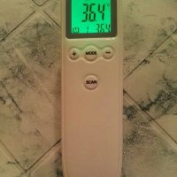 Безконтактен термометър, с LCD дисплей, инфраред термометър, снимка 1 - Други - 31122861