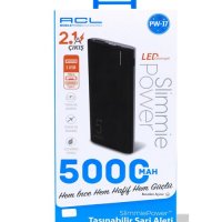 ACL-PW-17 POWERBANK 5000 преносима батерия , снимка 2 - Външни батерии - 34224626