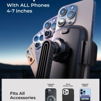 LISEN Стойка за телефон за кола iPhone 12-15 Pro Max, снимка 6 - Аксесоари за Apple - 42897607