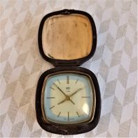 Часовник будилник туристически Рухла работещ, снимка 5 - Антикварни и старинни предмети - 44614858