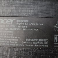 Acer Aspire – E5-773G, снимка 6 - Части за лаптопи - 33754981