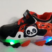 Детски маратонки светещи панда. , снимка 1 - Детски маратонки - 39915306