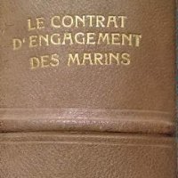 Le contrat d'engagement des marins, снимка 2 - Художествена литература - 38534315