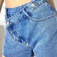 Секси дамски къси дънкови панталонки, 2цвята - 023, снимка 2 - Къси панталони и бермуди - 40671749