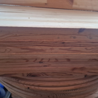 Дървени плотове за маса и облицовка - правоъгълни и полукръгли, снимка 2 - Маси - 44728187