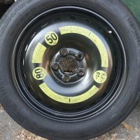 Резервна гума за Mercedes 17 Мерцедес Патерица, снимка 3 - Гуми и джанти - 42237952
