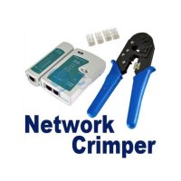 Клещи за кримпване на LAN кабели , снимка 1 - Други инструменти - 42670233