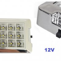 Плафон за купе LED 18 диода (3695)/254313, снимка 1 - Аксесоари и консумативи - 31939492