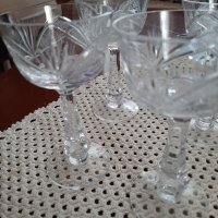 Кристални чаши за ракия,аператив, снимка 4 - Сервизи - 40276659