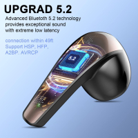 Безжични слушалки DOBOPO, Bluetooth 5.3 слушалки с LED цифров дисплей,40H Premium Sound, снимка 3 - Bluetooth слушалки - 44573540