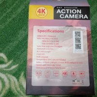 Action camera 4k WIFI, снимка 3 - Камери - 37760678