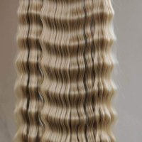 Екстеншън на вълни – цвят Медено русо 18, снимка 1 - Аксесоари за коса - 42147574
