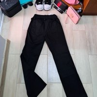 Черен летен панталон широки крачоли , снимка 9 - Панталони - 40671502