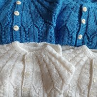 чисто нови бебешки жилетки ръчно плетени , снимка 4 - Жилетки и елечета за бебе - 42504348