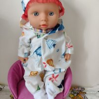  Нови Дрехи за бебе кукла 30 см., снимка 4 - Кукли - 35303118
