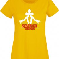 Дамска Тениска Stranger Things 6,Филм,Сериал,, снимка 10 - Тениски - 37315050