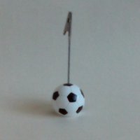 Щипка за бележки футболна топка - само по телефон!, снимка 1 - Ученически пособия, канцеларски материали - 31814650