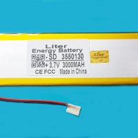 Батерия за таблет 3.7V 3000mAh/ 3550130/ Li-polymer, снимка 1 - Друга електроника - 40186657