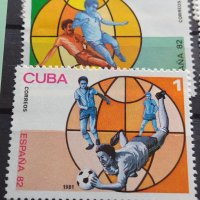 Пощенски марки чиста серия без печат Световна купа по футбол в Испания поща КУБА 38126, снимка 7 - Филателия - 40772732