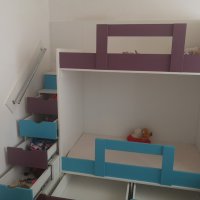 Двуетажно легло , снимка 2 - Мебели за детската стая - 37554731