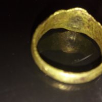 Стариннен  ръчно изработен пръстен , снимка 4 - Антикварни и старинни предмети - 31473830