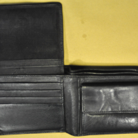 "WENGER" Men's Genuine High Quality Black Leather Wallet , снимка 6 - Портфейли, портмонета - 44774705